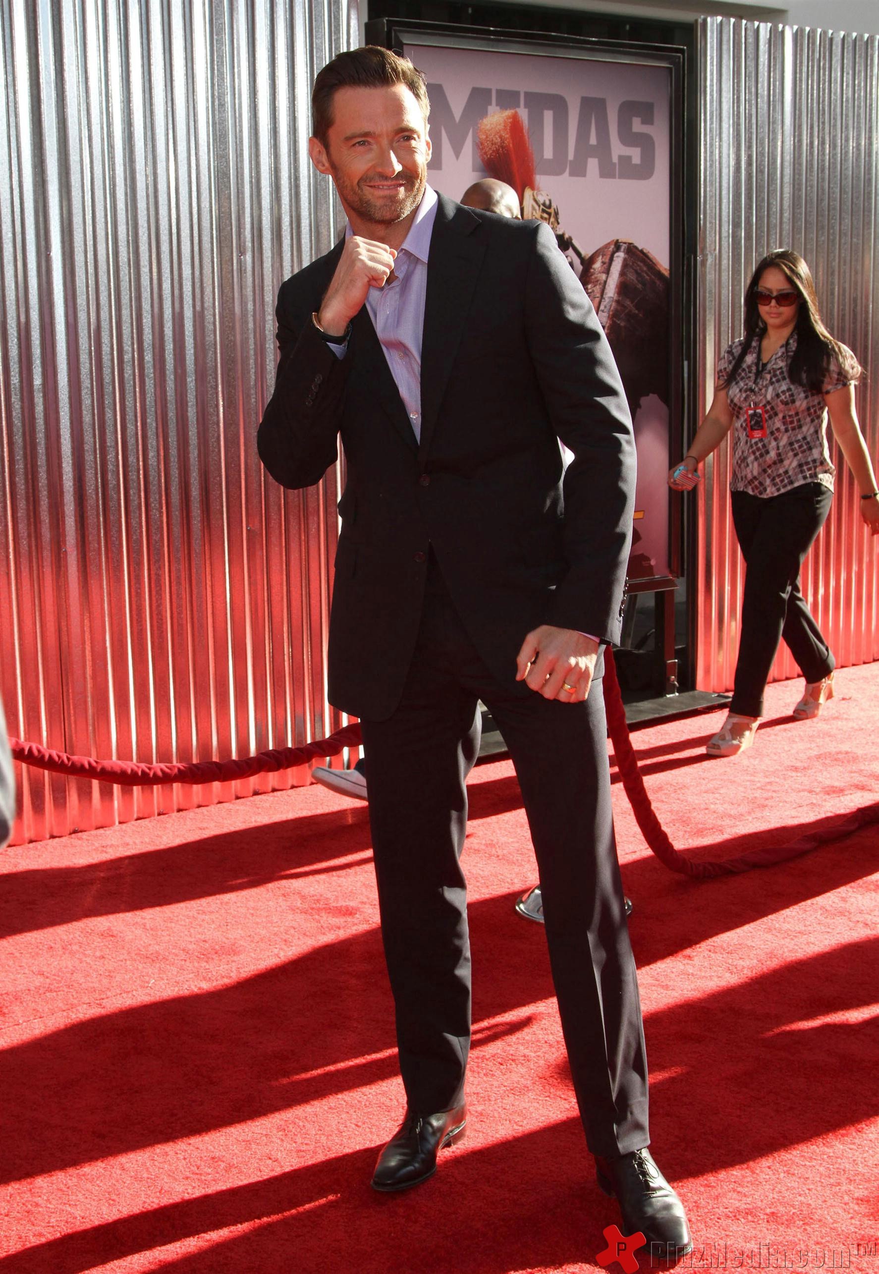 Hugh Jackman - Los Angeles premiere of 'Real Steel' held at Universal City | Picture 92673